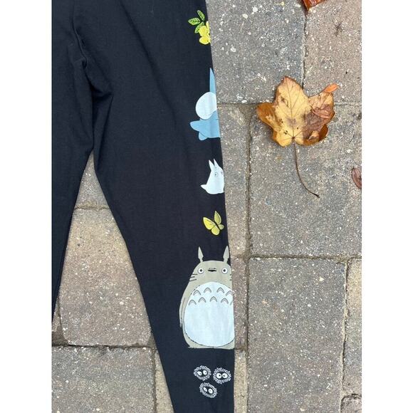 My Neighbor Tortoro black tights girls size M - Picture 3 of 4